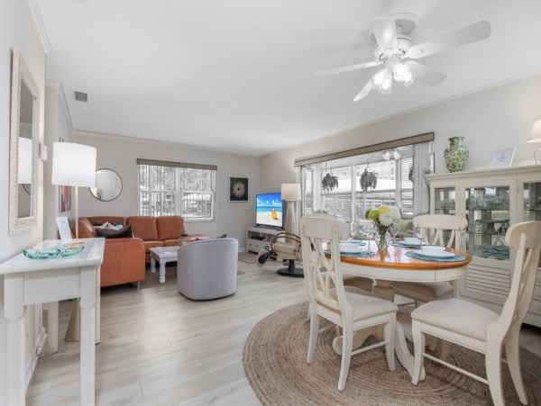 Siesta Key Beachfront Two Bedroom Vacation Condo
